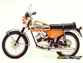 Motorcycle Hercules MK2 50cc